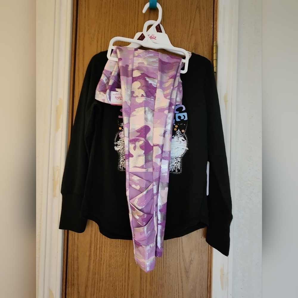 Nwt 3pc justice set sz 7/8